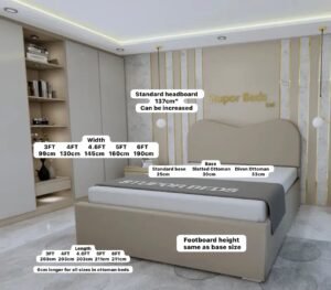 Aurora Velvet Bed