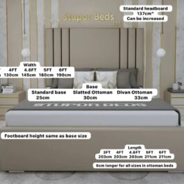 Gloria Velvet Bed