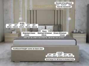 Gloria Velvet Bed