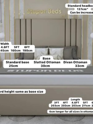 Gloria Velvet Bed