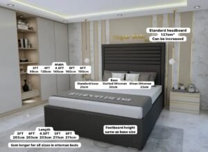 Perla Velvet Bed