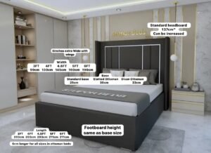 Susane Velvet Bed