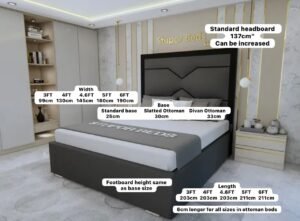 Aria Velvet Bed