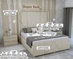 Olivia Velvet Bed - Image 2