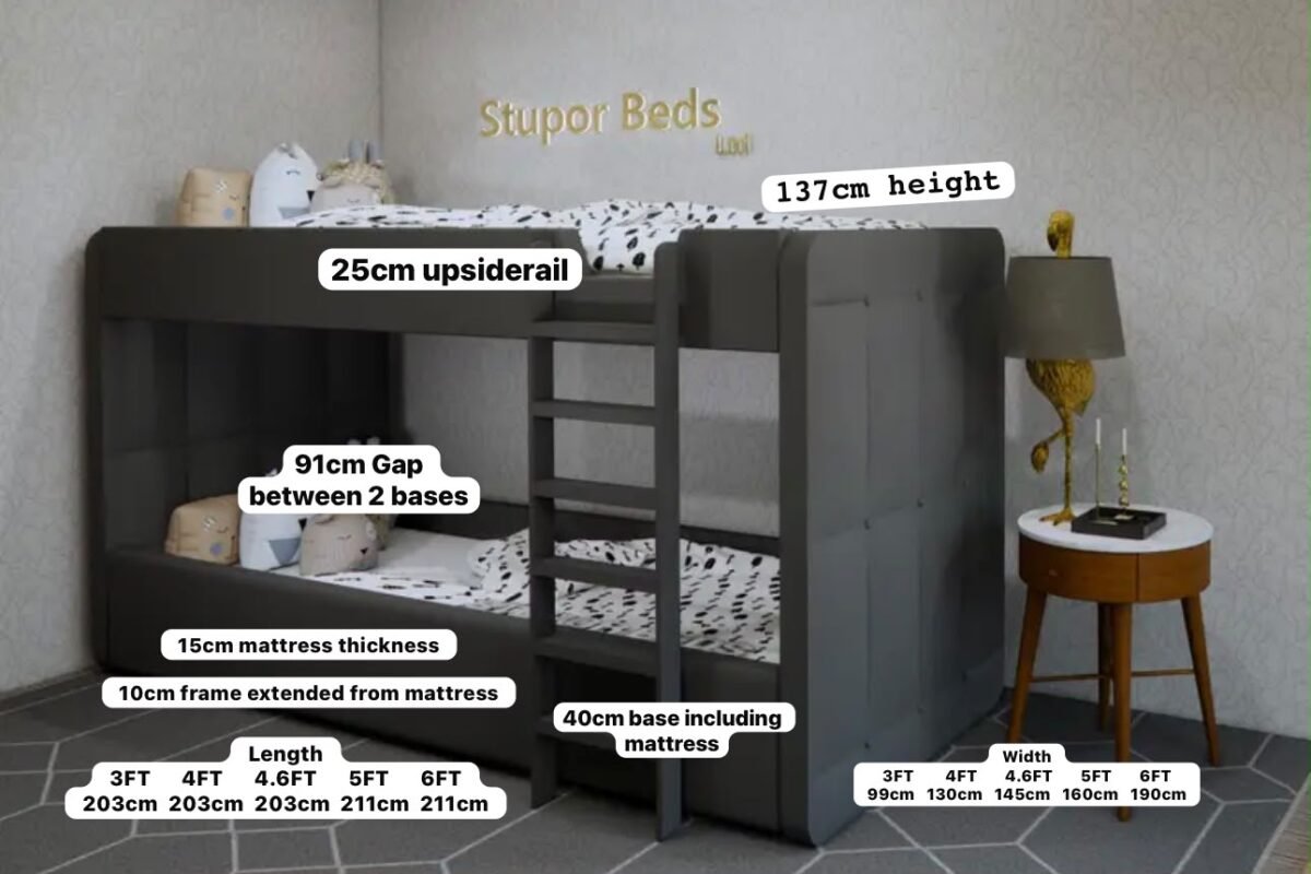 Josfi Kids Bunk Bed - Image 2