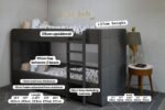 Josfi Kids Bunk Bed - Image 2