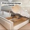 Divan Ottoman Storage End lift (+£100.00)
