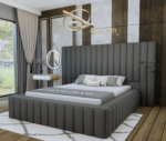 Palmer Velvet Bed - Image 3