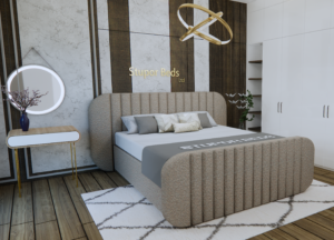 Delaney Velvet Bed