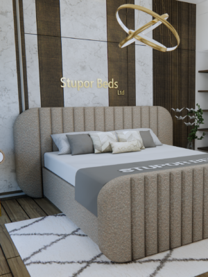 Wheat Velvet Bed
