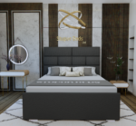 Ophelia Velvet Bed - Image 3