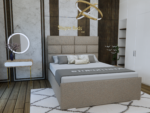 King Size Velvet Bed Frame