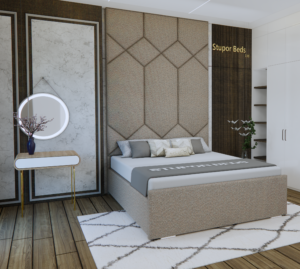 Sawyer Velvet Bed