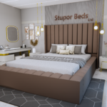 Wood Wing Bed
