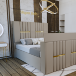 Stone TV Bed