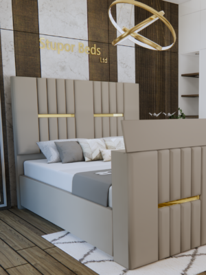 Stone TV Bed