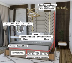 Neveh Divan Strip Bed