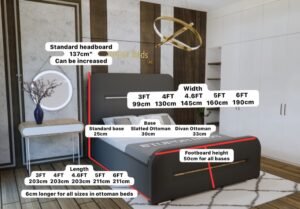 Celeste Strip Bed
