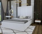 Velvet Gold Wing Bed