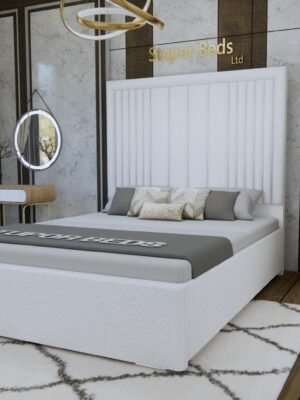 Velvet Gold Wing Bed