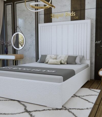 Velvet Gold Wing Bed