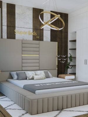 Almond Strip Bed