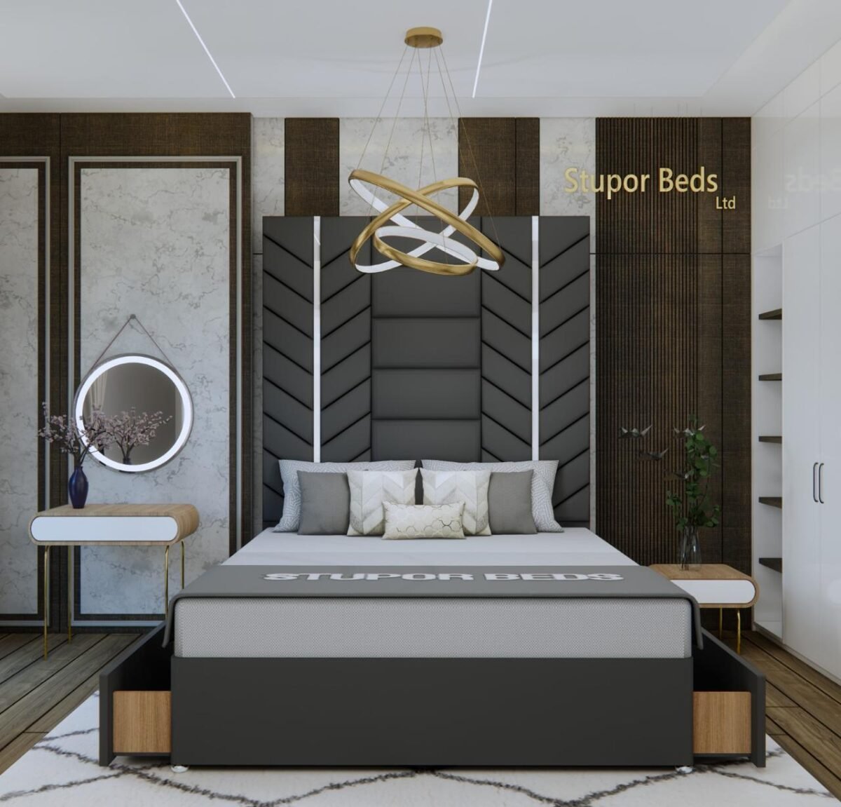 Neveh Divan Strip Bed - Image 3