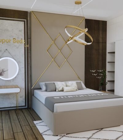 Upholstered Strip Bed