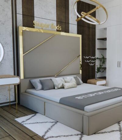 Customise Gold Strip Beds