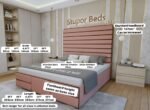 Mila Velvet Bed