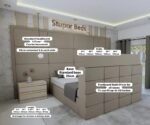 Peri TV Panel Bed - Image 2