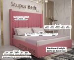 Dominga Velvet Bed - Image 2