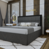 Lusi double cream bed - Thumbnail Image 3